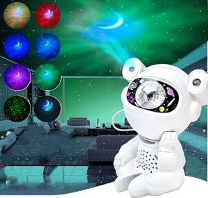 PROYECTOR ASTRONAUTA CON PARLANTE SENTAD